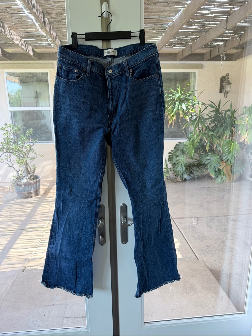 Abercrombie & Fitch Dark Blue Bootcut Jeans